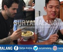 Begini Jadinya Jika Duo Pemain Asing Arema FC dan Persebaya Nikmati Kuliner Khas Indonesia