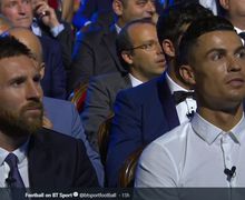 Cristiano Ronaldo Sempat Kirim Pesan WhatsApp ke Messi Usai Penghargaan FIFA 2019
