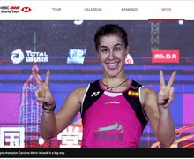 China Open 2019 - Carolina Marin Akui Sempat Frustasi saat Hadapi Tai Tzu Ying