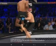 Tendangan Aneh 'Mematikan' Petarung UFC Ini Bikin Lawan Pingsan di Atas Ring