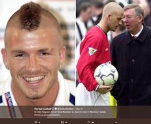 Cerita David Beckham, Potong Rambut di Stadion Wembley Karena Sir Alex Ferguson