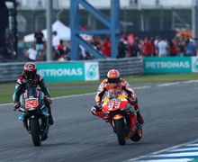 Ditikung Marc Marquez Tepat Sebelum Garis Finish, Fabio Quartararo : Otak Saya Sempat Mati