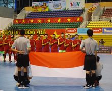 Detik-Detik Pemain Thailand Langgar Keras Pemain Indonesia di AFF Futsal 2019