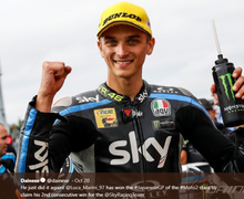 Adik Valentino Rossi Mengaku Tak Masalah Jika Gagal Terjun ke MotoGP Tahun Depan