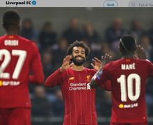 Begini Ekspresi Mohamed Salah Ketika Berusaha Tampil Menyeramkan