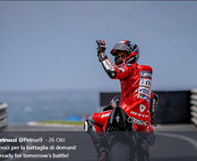 MotoGP Austria 2020 - Ribut Pembalap Ducati dan Aprilia Sampai ke Pit Stop