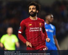 Mohamed Salah Turut Merayakan Hari Natal Bersama Anak dan Istri 