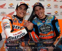 Diwarnai Insiden Crash, Mimpi Adik Marc Marquez Tunggangi Motor Honda Jadi Kenyataan