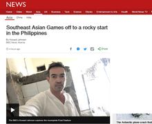 Ramai-ramai Media Asing Menyorot Kekacauan SEA Games 2019 Filipina