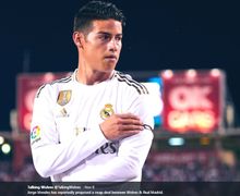 Real Madrid vs Alaves - Nasib Ngenes James Rodriguez Terjadi Lagi Sebelum Laga