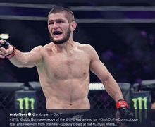 VIDEO - Tantang Khabib Nurmagomedov, Pria Ini Roboh dengan 1 Pukulan