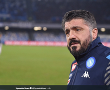 Link Live Streaming Napoli Vs Inter Milan Liga Italia, Hormat Conte pada Gattuso!