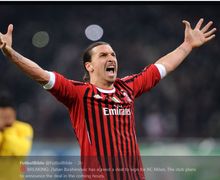 Zlatan Ibrahimovic 'Rujuk' ke AC Milan dengan Syarat Tertentu