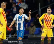 Gagalkan Kemenangan Barcelona, Wu Lei Sukses Ukir Rekor Bersejarah