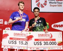 Saking Kagumnya, Anders Antonsen Ingin Tiru Gaya Main Anthony Ginting