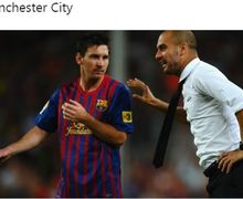 Ini Alasan Pep Guardiola Tolak Lionel Messi Gabung Manchester City