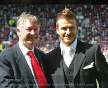 Alasan Ferguson Tendang Sepatu ke Pelipis David Beckham 18 Tahun Silam