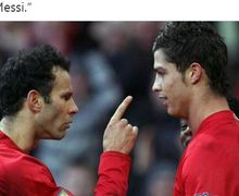 Marah, Giggs 'Banting' Cristiano Ronaldo ke Tembok Hanya Karena Hal Ini