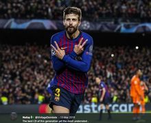 Gerard Pique  Disebut Pemain Kelas Dua oleh Eks Pemain Real Madrid