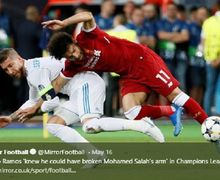 Asa Mo Salah Gabung Real Madrid Sulit Terwujud Karena Sergio Ramos