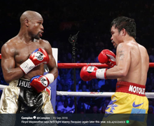 Isyaratkan Comeback, Floyd Mayweather Geger Minta Sparing Jam 1 Pagi