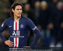 Akrab dengan Nomor 7, Akankah Dipakai Edinson Cavani di Man United?