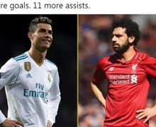 Liverpool Juara, Giliran Mo Salah Lewati Rekor Cristiano Ronaldo di Manchester United