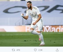 Karim Benzema Tertawakan Sikap Presiden Federasi Sepak Bola Prancis Padanya