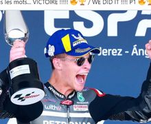 MotoGP Andalusia 2020 - Reaksi Fabio Quartararo Usai Marc Marquez Berencana Kembali Balapan Pekan Ini