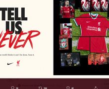 Serba-serbi Jersey Liverpool 2020-2021 Nike - Harga, Sejarah dan Slogan