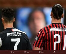 Persamaan Cristiano Ronaldo dan Ibrahimovic di Mata Legenda AC Milan