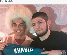 Pensiun dari UFC, Khabib Nurmagomedov Disebut Bikin Tim Bareng Cristiano Ronaldo