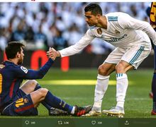 Terbungkam di El Clasico, Lionel Messi Diejek Fan Cristiano Ronaldo