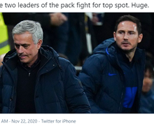 Chelsea Vs Tottenham - Mourinho: Lampard Tahu Kami Sulit Dikalahkan!
