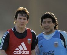 Era Messi di Barca Berakhir, Maradona Memanggilnya Pulang Kampung