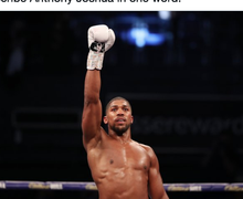 Soal Petinju Terbaik, Anthony Joshua Pilih Legenda Manchester United