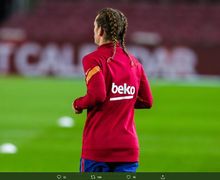 Di Balik Rambut Kepang Antoine Griezmann, Ada Niatan Membangkang di Barcelona