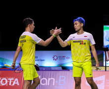 Hasil Thailand Open 2021 - Duo FajRi Dibekuk Wakil Inggris, Hafiz/Gloria Menangi Duel Derbi