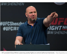 UFC 257 - Di Depan Fans MMA, Dana White Dipermalukan Rapper Amerika