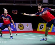 Orleans Masters 2021 - Kans Ganda Putra Indonesia Bikin Wakil Inggris jadi Bulan-bulanan