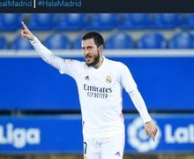 Kabar Buruk Real Madrid, Eden Hazard Cedera Bisa Absen Lama 