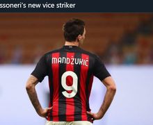 Resmi Pensiun, Mario Mandzukic Kena Kutukan Nomor Punggung 9 AC Milan?