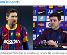 Lionel Messi Dikaitkan PSG, Mauricio Pochettino Cuma Berkata Begini