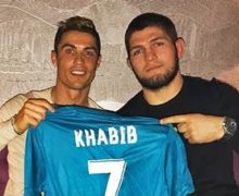 Beberkan Mimpinya ke Ronaldo, Khabib Sesumbar Ingin Gabung Real Madrid