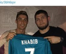 Keseringan Ngobrol dengan Ronaldo, Khabib Akui Dicurhati Privasi Ini