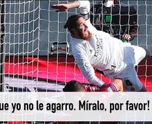 Apesnya Sergio Ramos, Comeback Bareng Real Madrid Malah Dibanting Pemain Elche