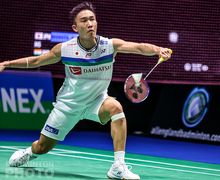 Piala Sudirman 2021 - Kento Momota Sukses Balas Dendam, Selebrasi Kocak Raja Bulu Tangkis Dunia Bikin Netizen Gemas!