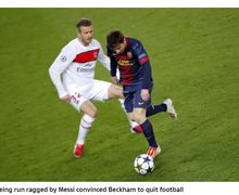 Gara-gara Lionel Messi, David Beckham Pilih Pensiun Bersama PSG