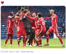 Alisson Cetak gol Liverpool, Klopp Cuma Dicap 'Pria Paling Beruntung'