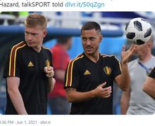 Mimpi Buruk Hazard Berlanjut di EURO 2020, Mourinho Perkeruh Suasana